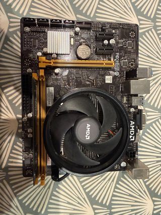 PC A320MH ver 6:7, CPU AMD Ryzen 3 3200G+ 8GB DDR4