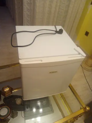 Mini nevera Bomann como nueva