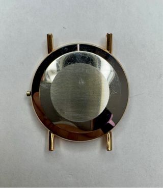 CAJA OMEGA ORO CHAPADO Y ACERO 162.009 SP