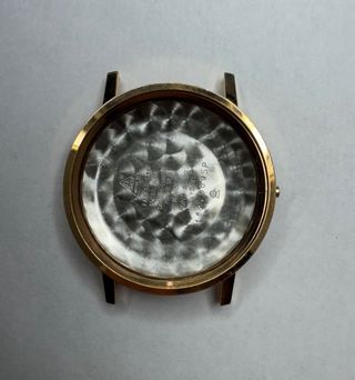 CAJA OMEGA ORO CHAPADO Y ACERO 162.009 SP