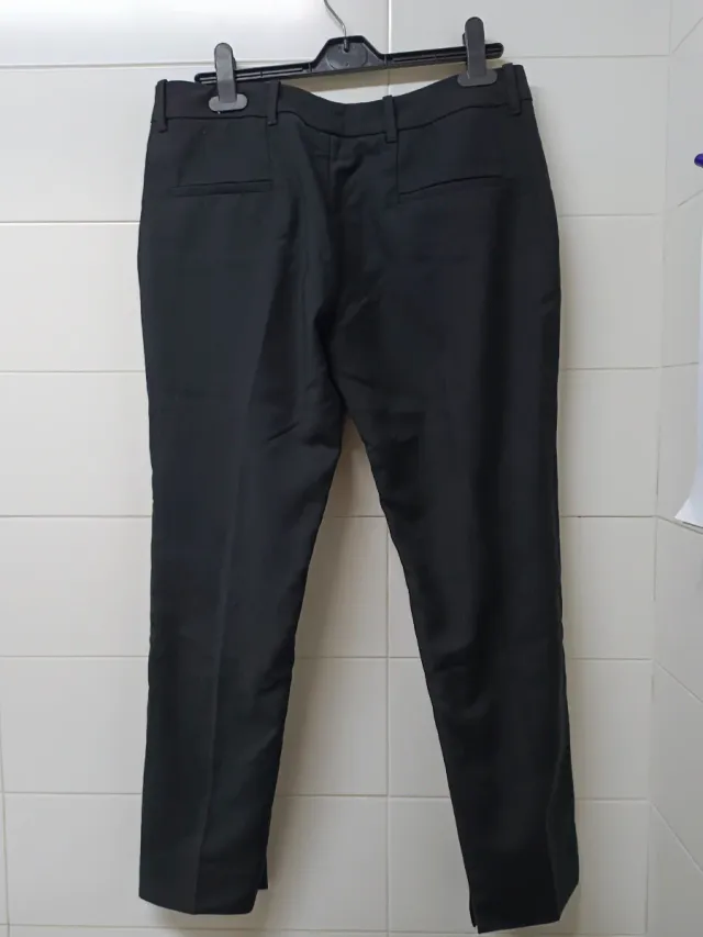 Pantalón Zara Woman Talla L Negro