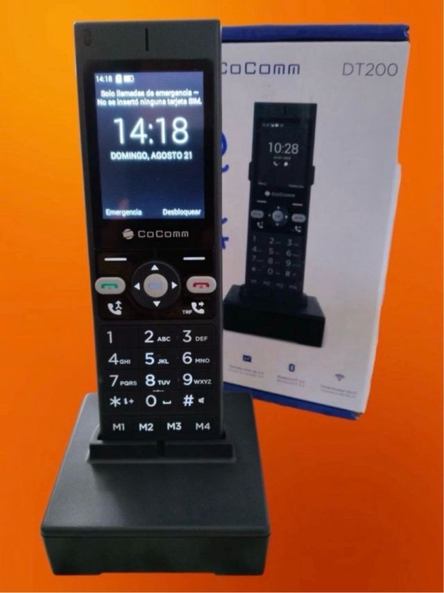 Telefono fisso CoComm DT200 con Android