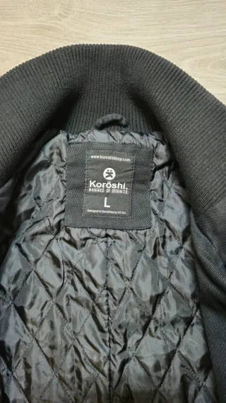 Abrigo Koröshi Negro Talla L