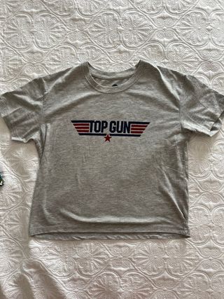 Camiseta Top Gun gris