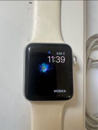 Apple Watch S3 Blanco 89% Batería con sus cajas 