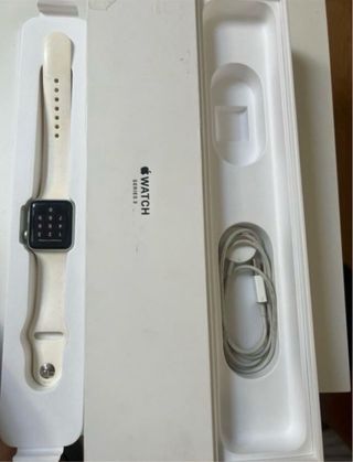 Apple Watch S3 Blanco 89% Batería con sus cajas 