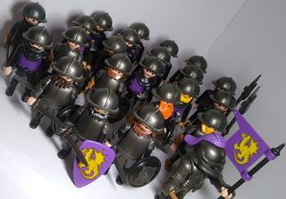 Playmobil Infantería Dragón Amarillo