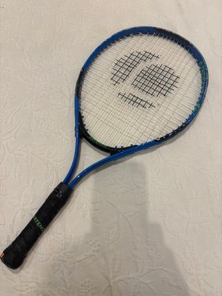 Raqueta de tenis infantil azul