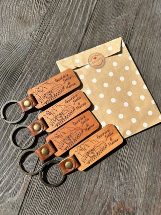 Llaveros con grabado personalizado