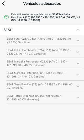 kit Embrague SEAT Marbella