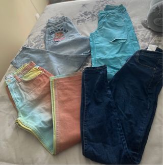 Lote 4 Pantalones Vaqueros Talla 34
