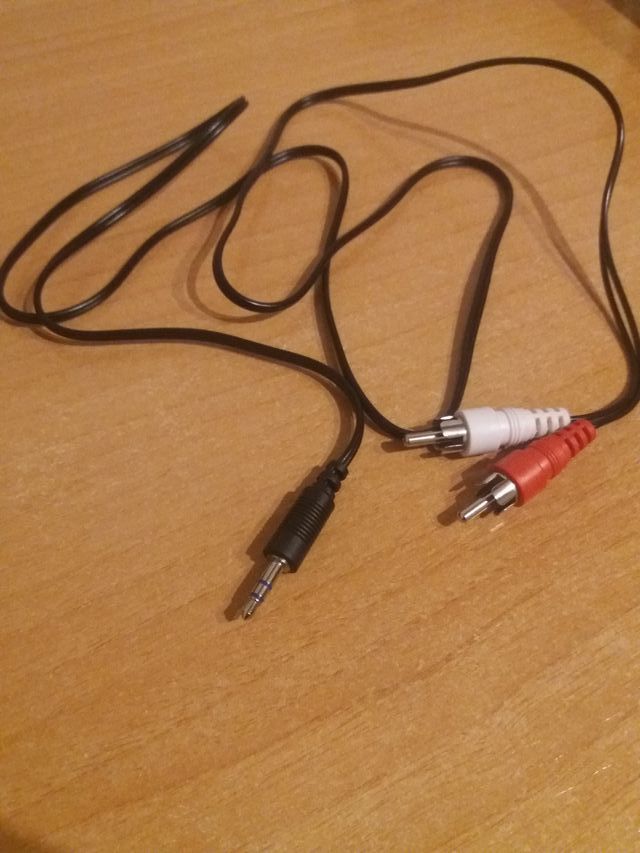 Cable Audio Estéreo Jack 3.5mm a 2 RCA
