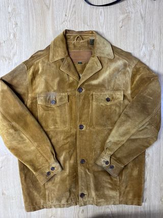 Chaqueta Timberland Cuero Marrón Talla M