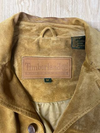 Chaqueta Timberland Cuero Marrón Talla M