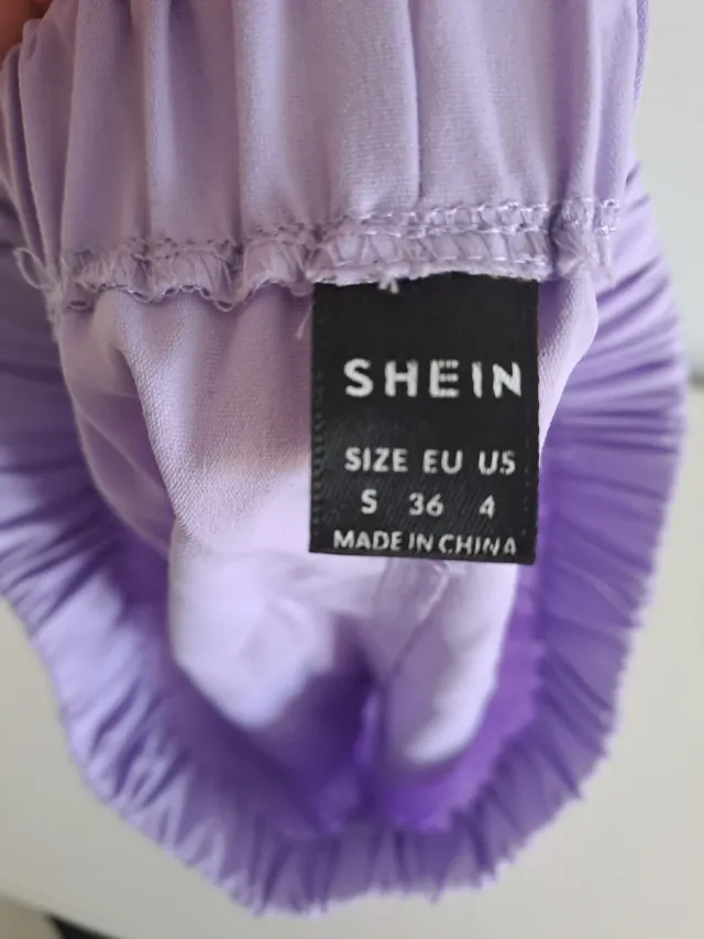 Conjunto Blusa y Pantalón Lila Talla Única