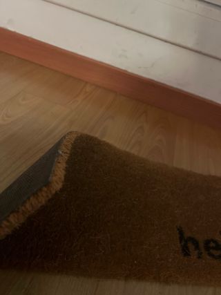 Tappeto d'ingresso Hello Bye