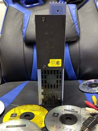 Consola Playstation 2 Azul + 8 Juegos