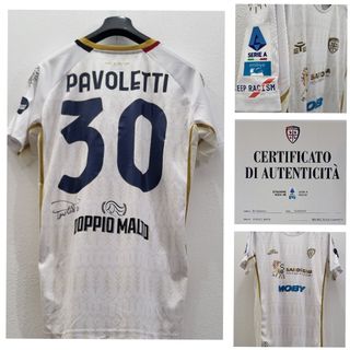Maglia Cagliari 2024/25 Pavoletti COA