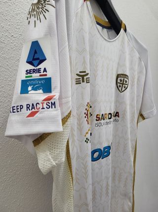Maglia Cagliari 2024/25 Pavoletti COA