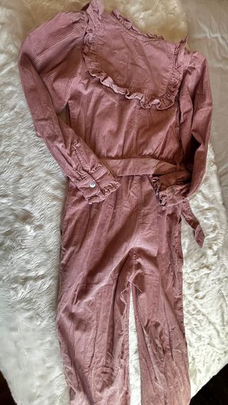 Mono de pana rosa Sara Salloum Talla 38