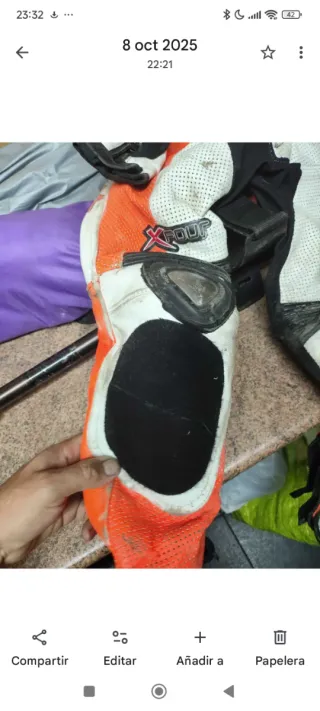 Mono de moto Xfour infantil enterizo