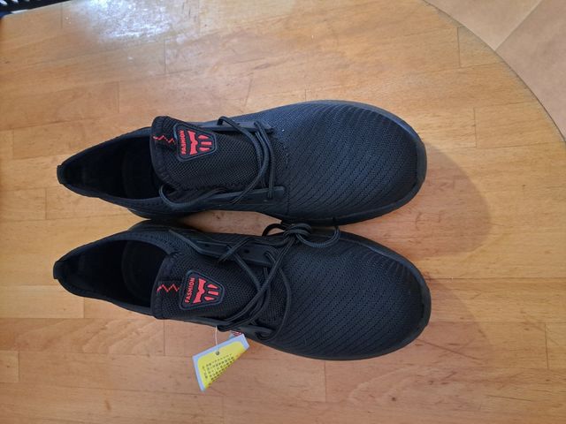 Zapatillas de seguridad deportivas negras 