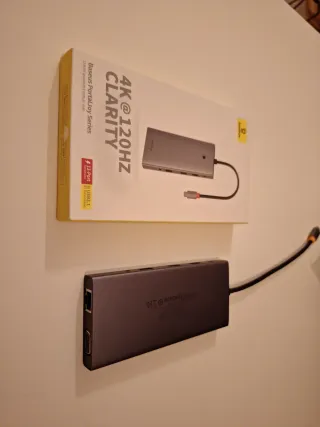 Baseus 13en1 Docking Station USB-C 4K 120Hz USB HD