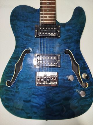 Guitarra Eléctrica Harley Benton Azul