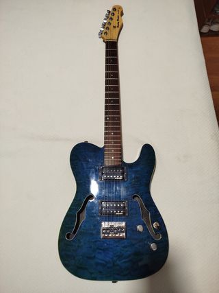 Guitarra Eléctrica Harley Benton Azul