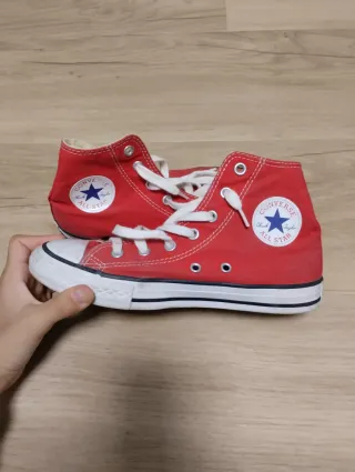 Converse All Star Rojas Talla 34.