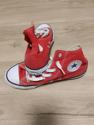Converse All Star Rojas Talla 34.