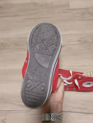 Converse All Star Rojas Talla 34.