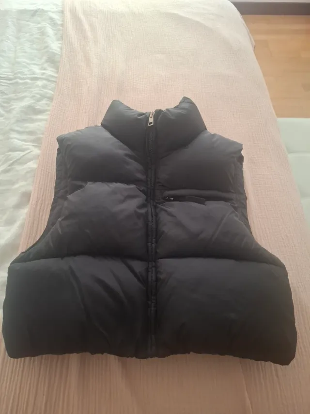 Chaleco acolchado negro