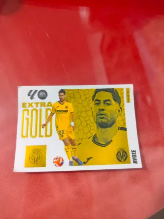 Cromo Ayoze Extra Gold Liga 25/26 Panini