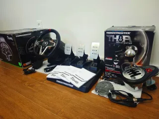 Volante PC Thrustmaster T248 + Pedales + Palanca T