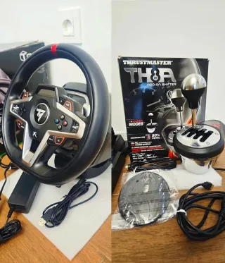 Volante PC Thrustmaster T248 + Pedales + Palanca T