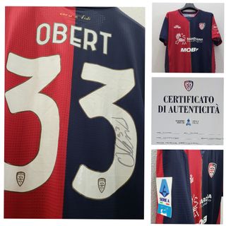 Maglia Cagliari Obert 33 COA 2024/25