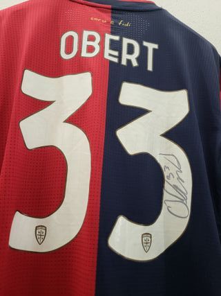 Maglia Cagliari Obert 33 COA 2024/25
