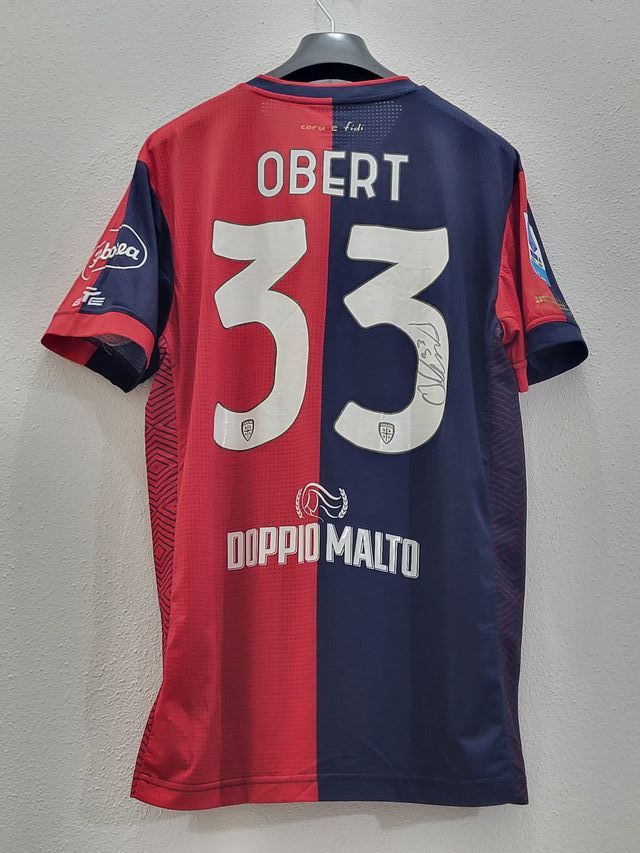 Maglia Cagliari Obert 33 COA 2024/25
