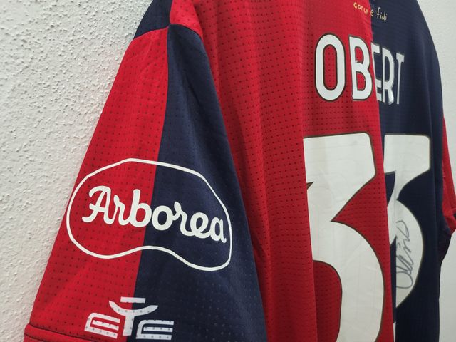 Maglia Cagliari Obert 33 COA 2024/25