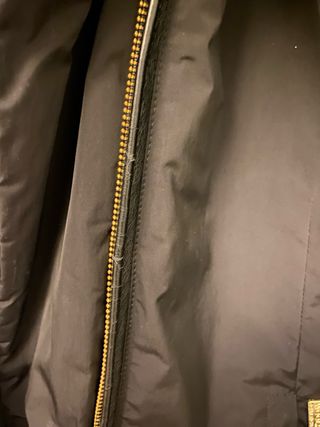 Plumífero Woolrich Negro con Capucha