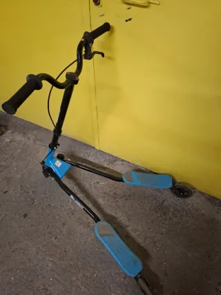Patinete 3 ruedas azul