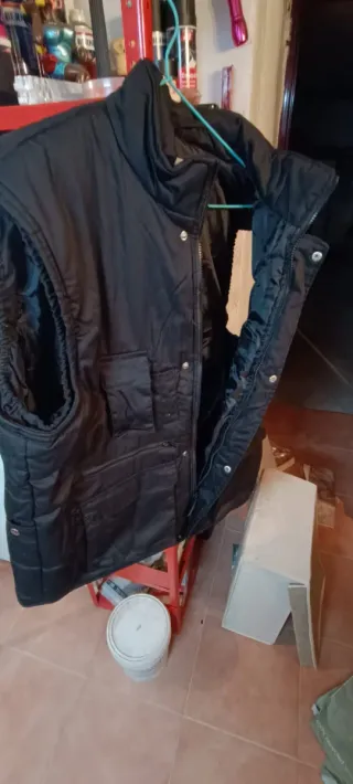 Chaleco Negro Talla 3XL Nuevo