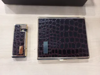 Portasigarette + Accendino Clipper