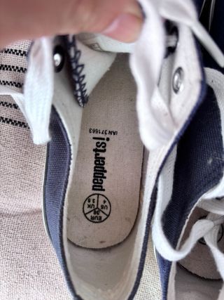 Bambas Victoria Azul Talla 36