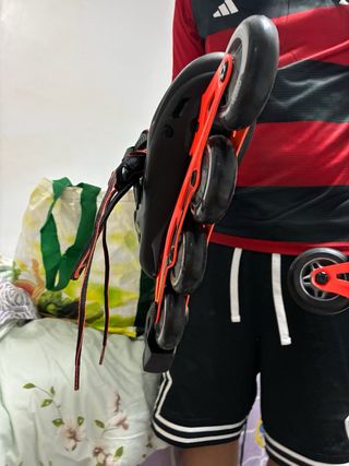 Patines en línea negros talla 41