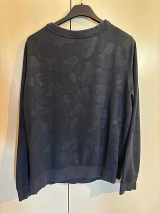 Felpa Adidas donna blu mimetica taglia S