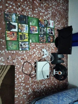 Pack Xbox One Blanca + Juegos y Accesorios