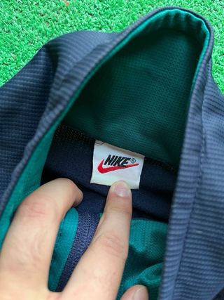 Chaqueta Nike Vintage 90s Azul/Verde