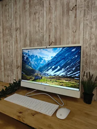 HP All in One PC blanco